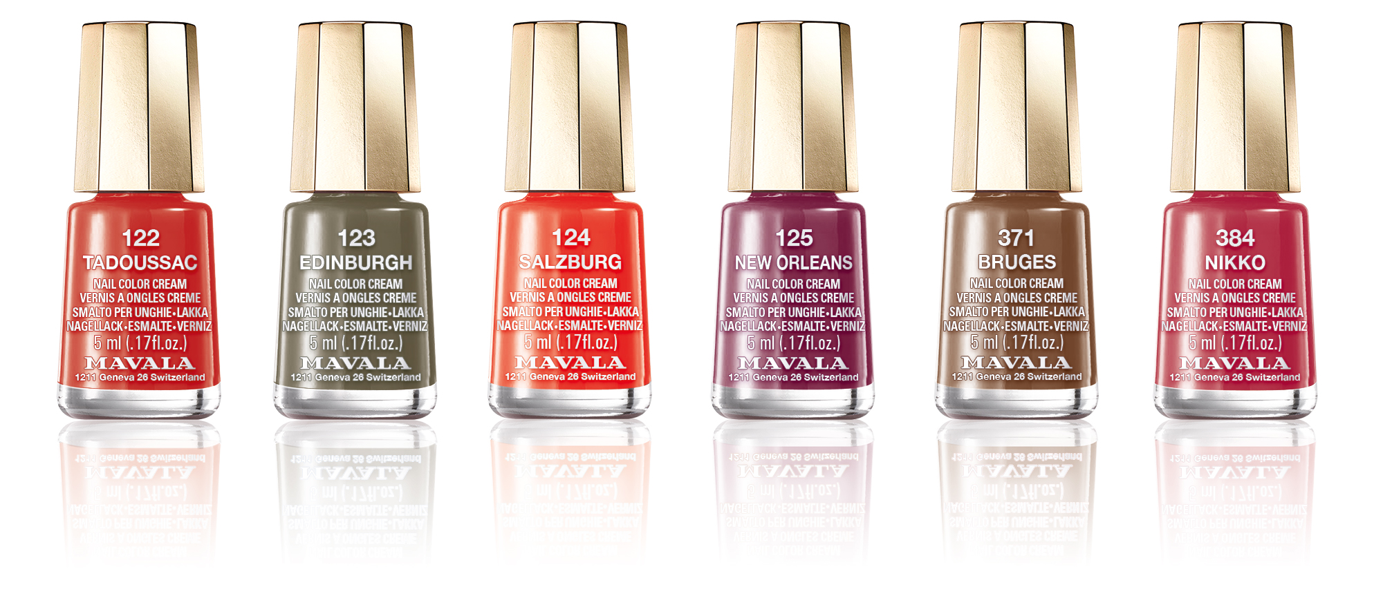 Mavala Nail Polish Set